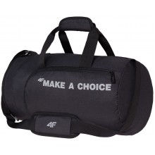 Сумка спортивная 4F Black-white Plus Sport Bag дорожная (0662BS)