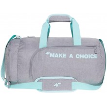 Сумка спортивная 4F Grey-Blue Plus Sport Bag дорожная (0375BS)