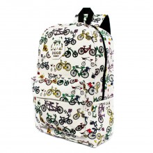 Рюкзак городской MM 8090 White Backpack (1029BS)