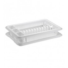 Сушилка для посуды белая Elif Plastik 307-1-LF Plus (0019BS)