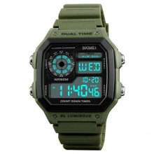 Часы наручные SKMEI SPORT 1299 хаки Original (5013BS)