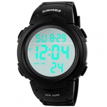 Часы наручные SKMEI SPORT 1068 черный Original (5003BS)