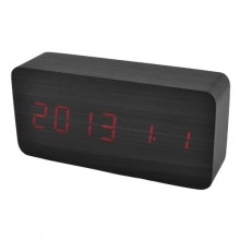 Часы сетевые VST 862-1 Plus красные, USB (5091BS)