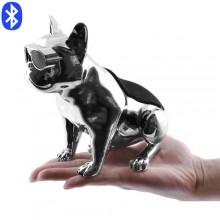 Портативная Bluetooth колонка WIRELESS DOG METALLIC S5 c функцией speakerphone (3604BS)