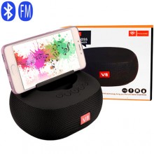 Портативная Bluetooth колонка Sound V8 c функцией PowerBank Черный цвет (3711BS)