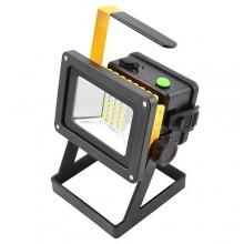 Фонарь кемпинг LIGHT 204 20LED+4LED(синий+красный), сирена,  комплект, Original 