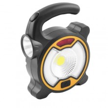 Фонарь  кемпинг переносной  MH-318-B-COB+6SMD+1W, мигалка, 1x18650, ЗУ micro USB , петля Original (4112BS)