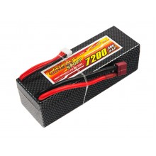 Аккумулятор Dinogy PRO Li-Pol 7200mAh 11.1V 3S 30C Hardcase 41x46x138мм T-Plug ORIGINAL
