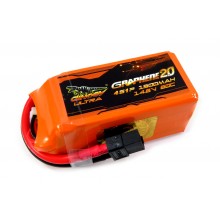 Аккумулятор Dinogy PRO ULTRA G2.0 Li-Pol 1300mAh 14.8V 4S 80C XT60 ORIGINAL