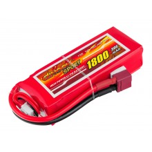 Аккумулятор Dinogy PRO Li-Pol 1800mAh 11.1V 3S 30C 24x35x84мм T-Plug ORIGINAL