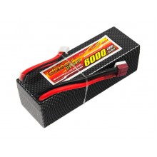 Аккумулятор Dinogy PRO Li-Pol 6000mAh 14.8V 4S 30C Hardcase 41x40x138мм T-Plug ORIGINAL