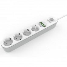 СЕТЕВОЙ УДЛИНИТЕЛЬ LDNIO SE4432 WHITE (6007BS)