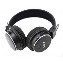 Беспроводные Bluetooth стерео наушники NIA X5SP с МР3, FM и колонкой Чёрный 