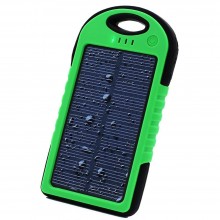 Power Bank Влагозащищенный Solar 20000  mAh на солнечной батарее Original (6018BS)