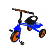 Трехколесный детский велосипед Tilly Classic Kids Tricycle T-315с  EVA колесами и корзиной Синий (0054BS)