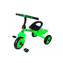 Трехколесный детский велосипед Tilly Classic Kids Tricycle T-315с EVA колесами и корзиной Зеленый (0055BS)