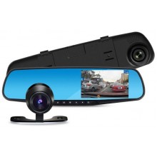 Видеорегистратор Зеркало Car DVR 138W 4,0 с камерой заднего вида (2512BS)