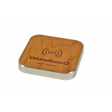Беспроводная зарядка WoodbooD Wireless Charge Standart Silver (2905BS)