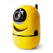 Радионяня Unitoptek с датчиком движения и камерой Yellow (3401BS)