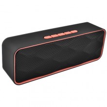 Портативная Bluetooth колонка Sound SC-211 c функцией speakerphone Черная (3811BS)