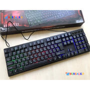 Игровая клавиатура LandSlides KR-6300 Plus с подсветкой клавиш профессиональная (8008BS)