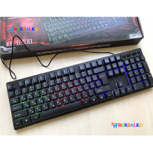 Игровая клавиатура LandSlides KR-6300 Plus с подсветкой клавиш профессиональная (8008BS)