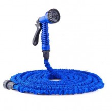 Шланг поливочный садовый XHose 30 м с распылителем для полива Magic Hose Синий (5691BS)
