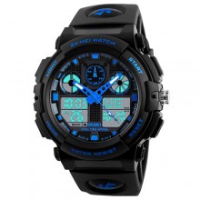 Часы наручные SKMEI SPORT 1270 синие Original (5022BS)