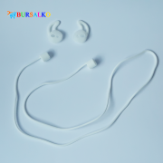 Амбушюры для наушников Silicon Case Airpods силиконовые накладки со шнурком от выпадения при занятиях спортом (8013BS)