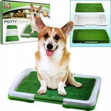 Туалет для собак Puppy Potty Pad 47х34х6см (3 уровня)