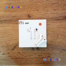 Наушники беспроводные сенсорные TWS i9s tws NEW Extra Bass Sound Cмарт сенсор (автоматическая пауза/проигрование) с силиконовым чехлом и аксессуарами для спорта (7005BS)