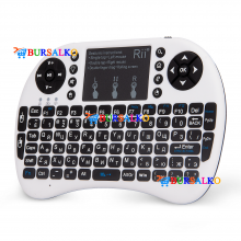 Беспроводная мини клавиатура Riitek Rii mini i8 русско-английская раскладка (0551BS)